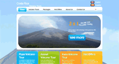 Desktop Screenshot of costaricavolcanoes.com